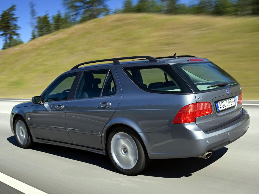  Saab 9-5 Aero SportCombi 2005 года  (фото 5 из 16)